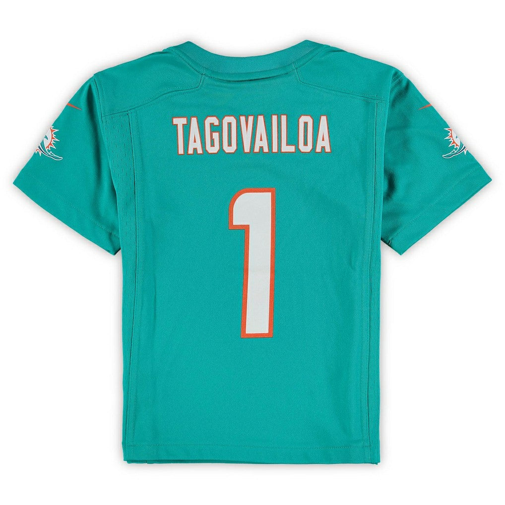 Tua Tagovailoa Miami Dolphins Preschool Game Jersey - Aqua - Nike
