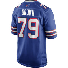 Ruben Brown Buffalo Bills Game Retired Player Jersey - Royal - Nike