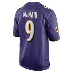 Steve McNair Baltimore Ravens Game Retired Player Jersey - Purple - Nike