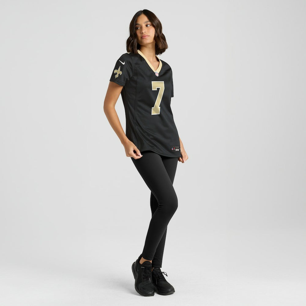 Morten Andersen New Orleans Saints Women's Game Retired Player Jersey - Black - Nike