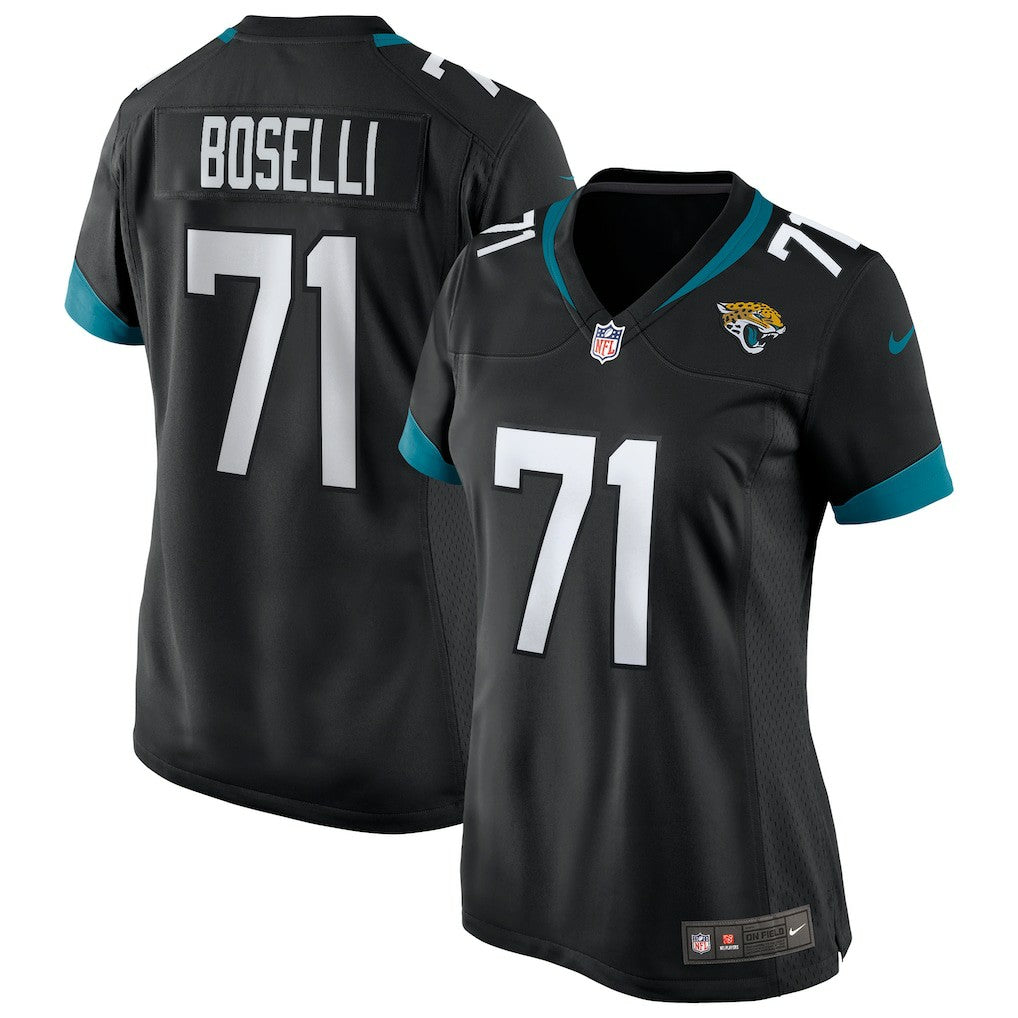 Tony Boselli Jacksonville Jaguars Women's Game Retired Player Jersey - Black - Nike