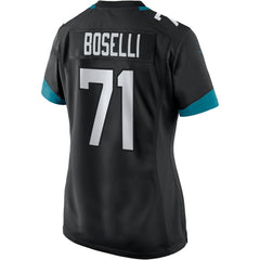 Tony Boselli Jacksonville Jaguars Women's Game Retired Player Jersey - Black - Nike