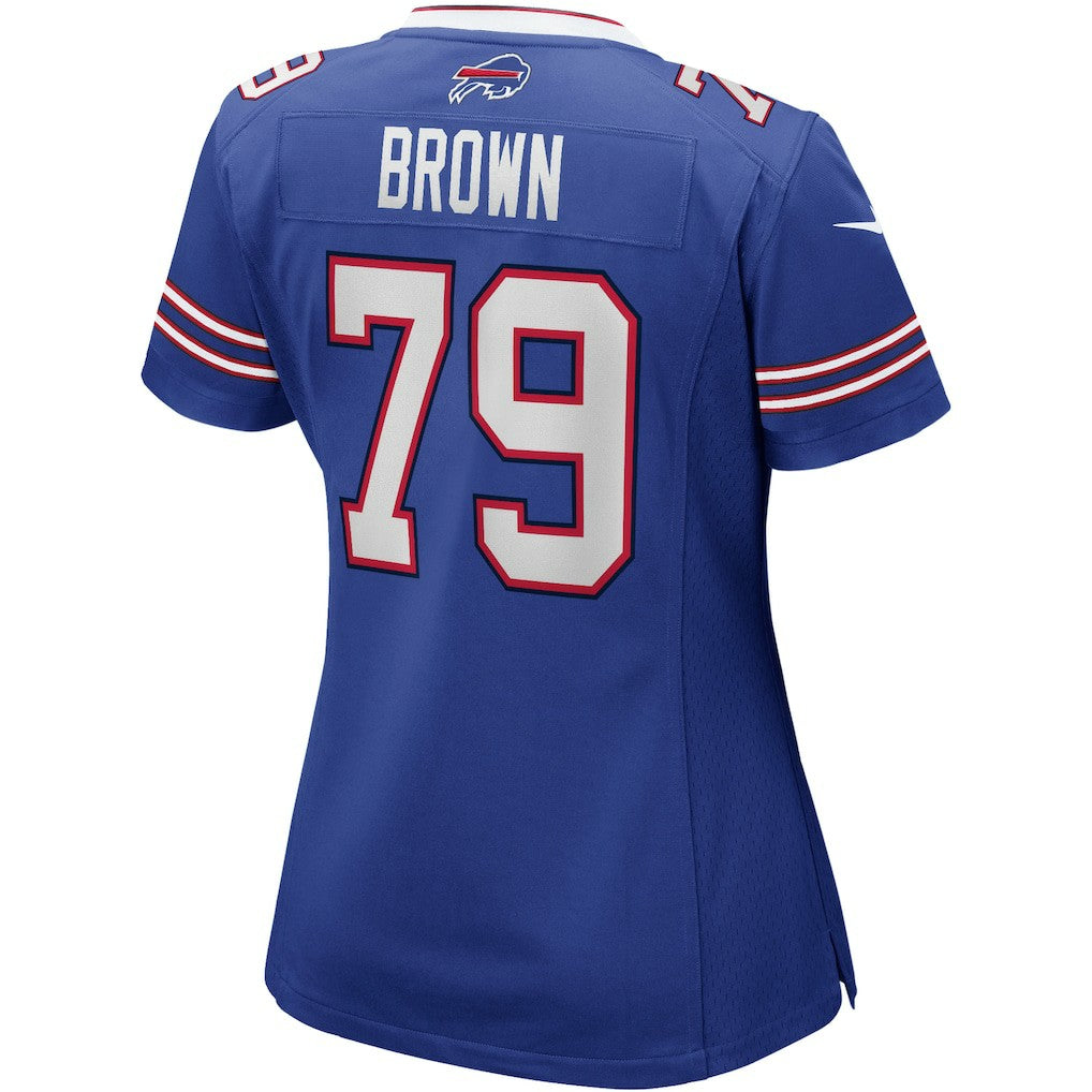Ruben Brown Buffalo Bills Women's Game Retired Player Jersey - Royal - Nike