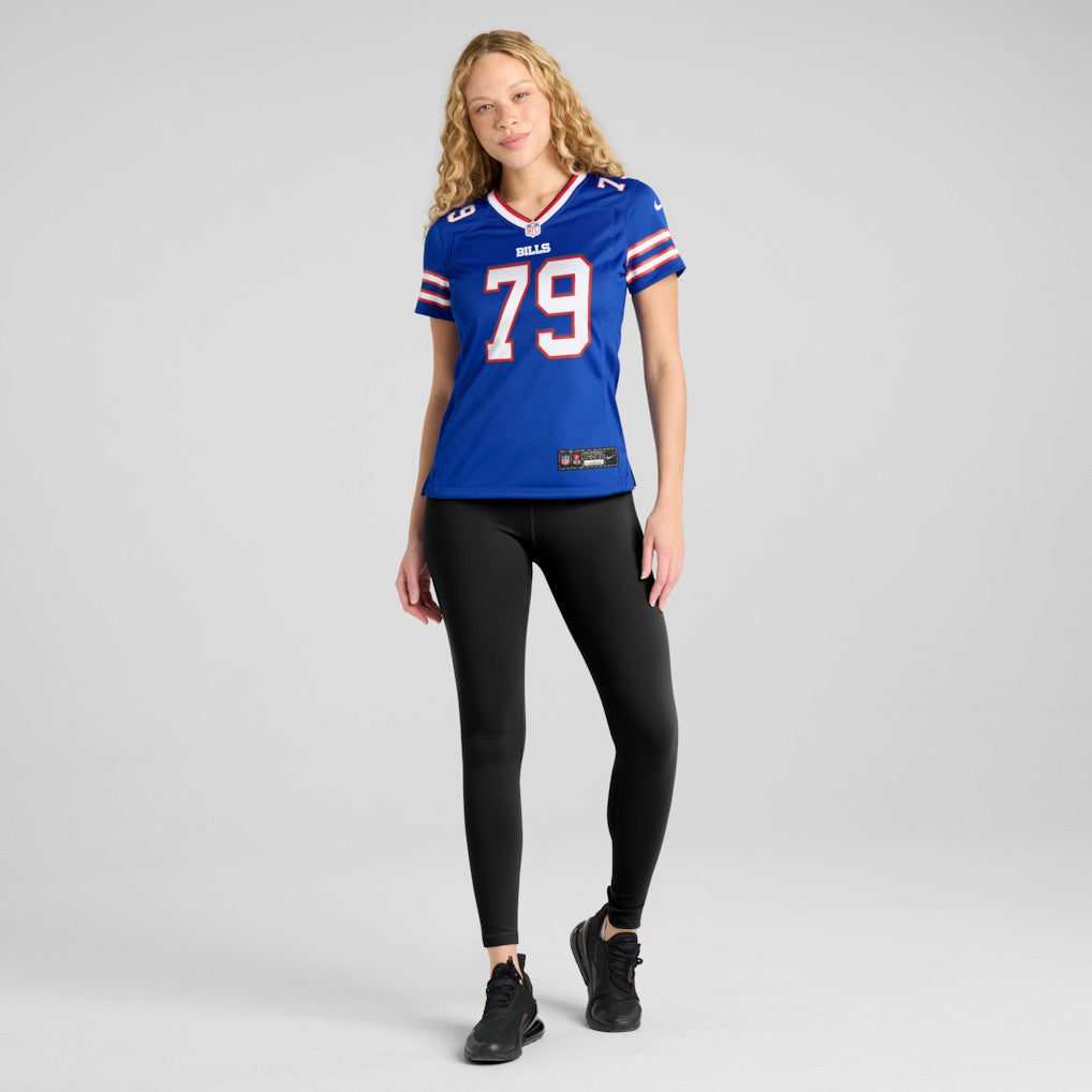 Ruben Brown Buffalo Bills Women's Game Retired Player Jersey - Royal - Nike