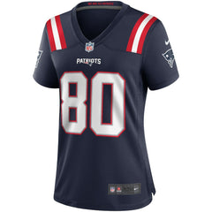 Troy Brown New England Patriots Women's Game Retired Player Jersey - Navy - Nike