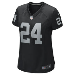 Willie Brown Las Vegas Raiders Women's Game Retired Player Jersey - Black - Nike