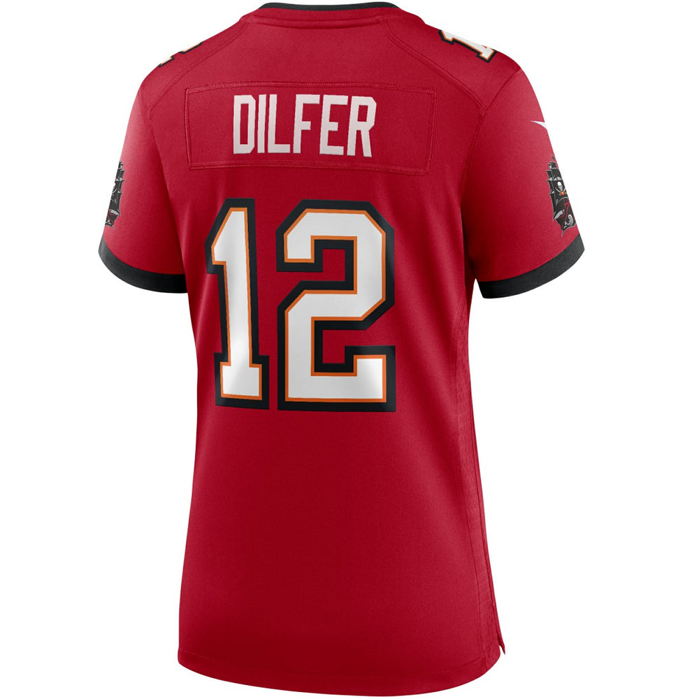 Trent Dilfer Tampa Bay Buccaneers Women's Game Retired Player Jersey - Red - Nike