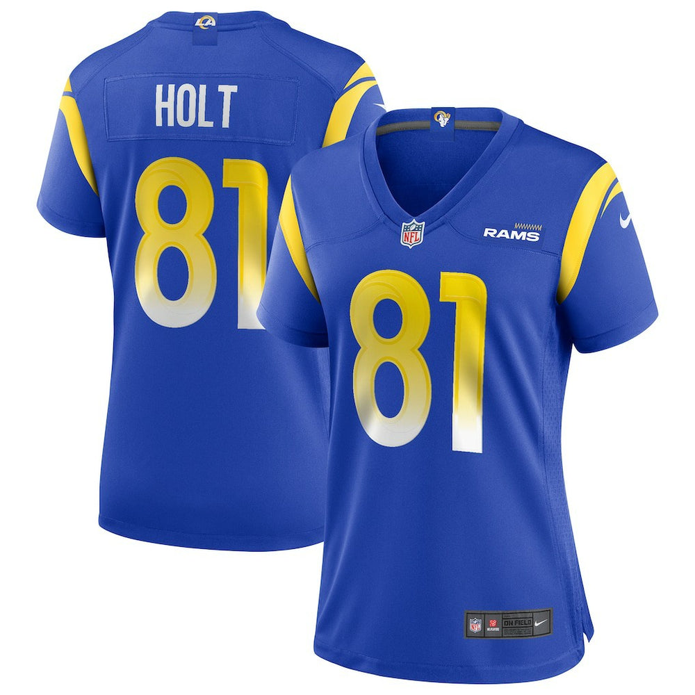 Torry Holt Los Angeles Rams Women's Game Retired Player Jersey - Royal - Nike