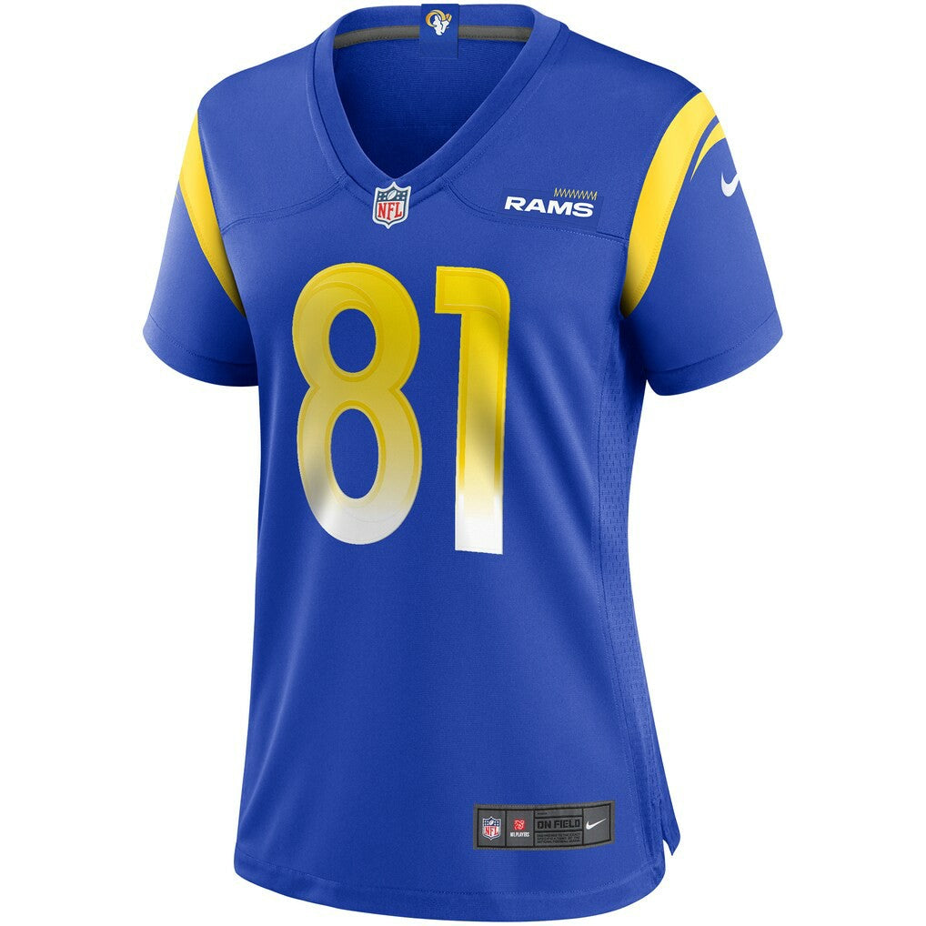 Torry Holt Los Angeles Rams Women's Game Retired Player Jersey - Royal - Nike