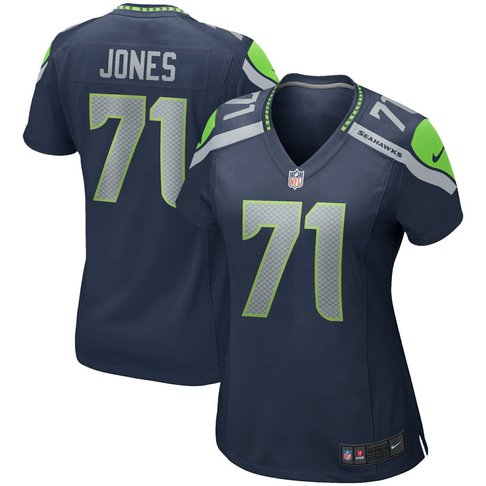 Walter Jones Seattle Seahawks Women's Game Retired Player Jersey - College Navy - Nike