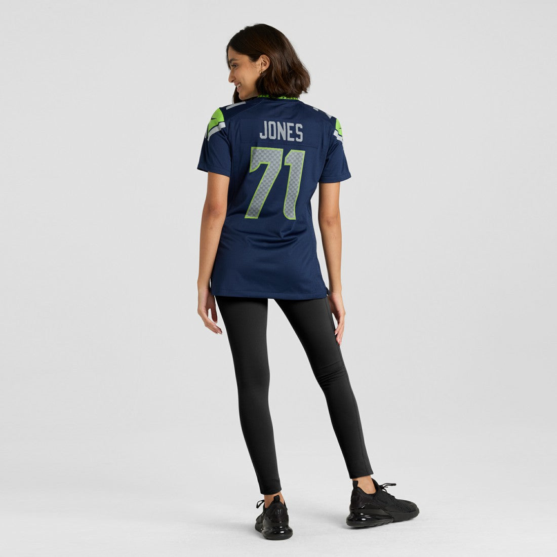 Walter Jones Seattle Seahawks Women's Game Retired Player Jersey - College Navy - Nike