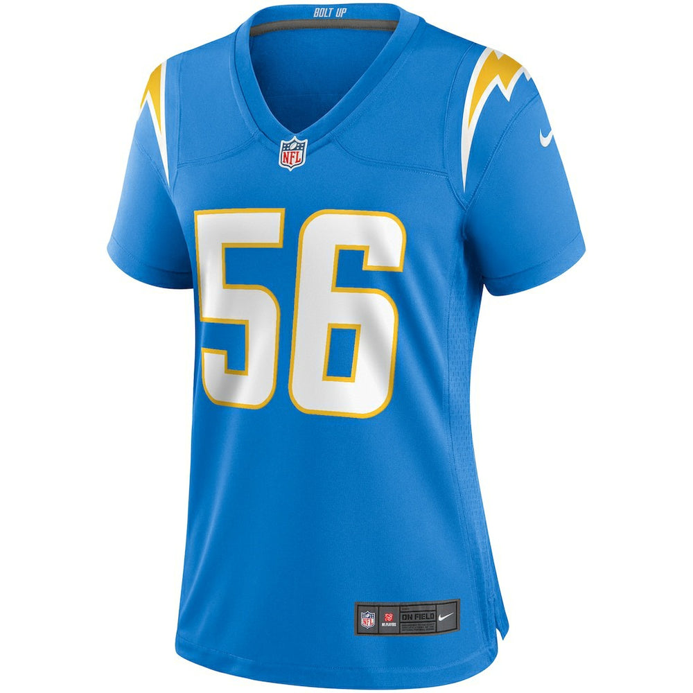 Shawne Merriman Los Angeles Chargers Women's Game Retired Player Jersey - Powder Blue - Nike