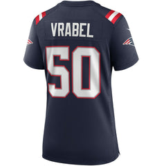 Mike Vrabel New England Patriots Women's Game Retired Player Jersey - Navy - Nike