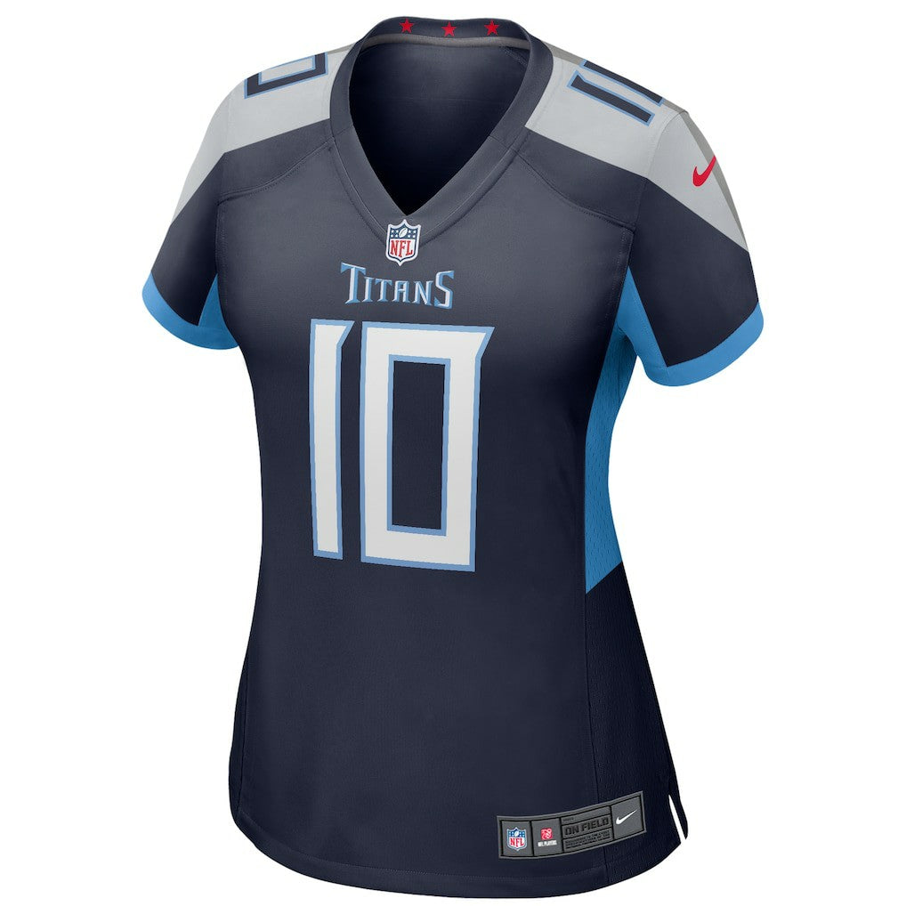 Vince Young Tennessee Titans Women's Game Retired Player Jersey - Navy - Nike