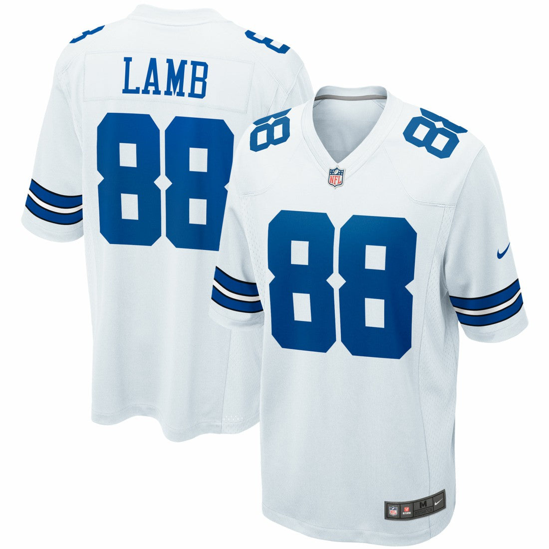 CeeDee Lamb Dallas Cowboys Game Team Jersey - White - Nike