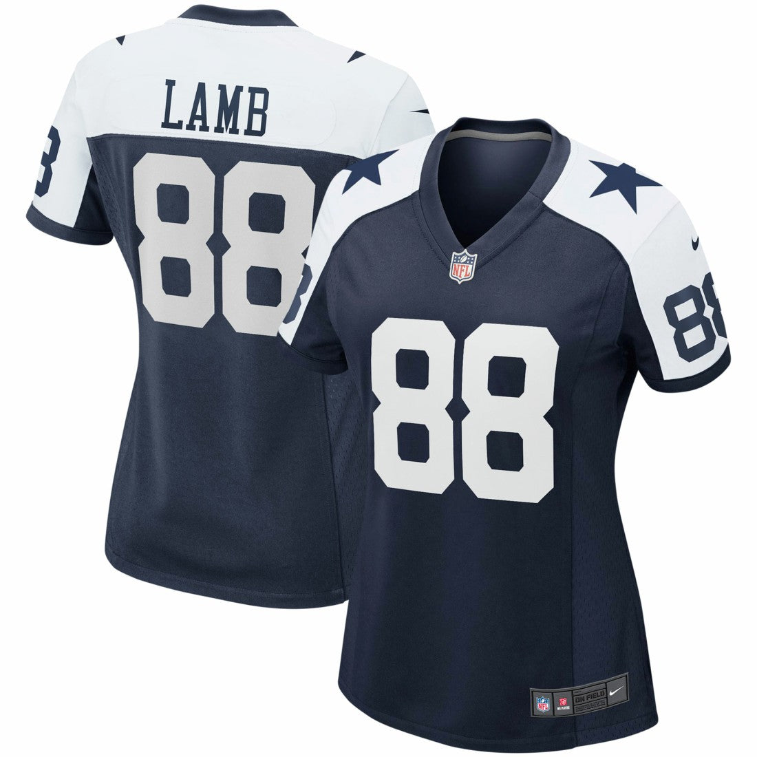 CeeDee Lamb Dallas Cowboys Women's Alternate Game Team Jersey - Navy - Nike