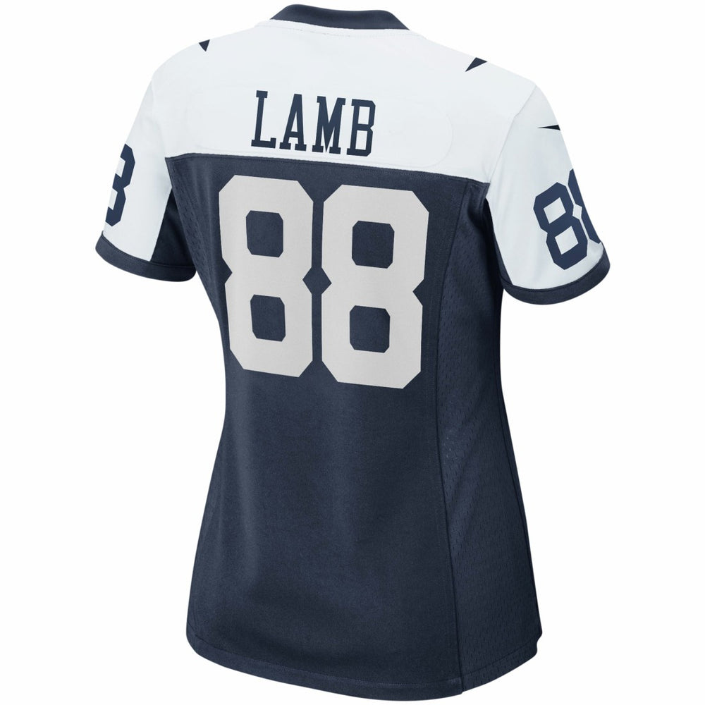 CeeDee Lamb Dallas Cowboys Women's Alternate Game Team Jersey - Navy - Nike