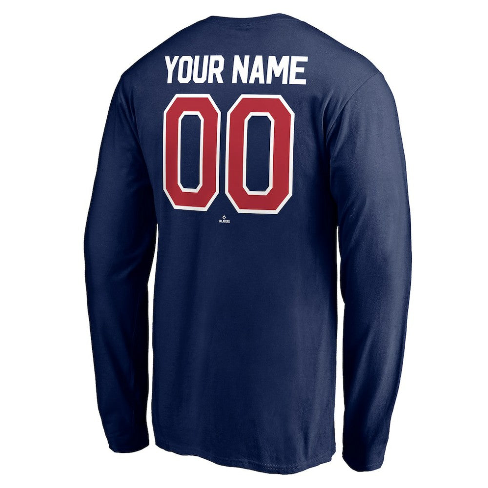 Atlanta Braves Personalized Winning Streak Name & Number Long Sleeve T-Shirt Near Me