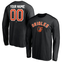 Baltimore Orioles Personalized Winning Streak Name & Number Long Sleeve T-Shirt Near Me
