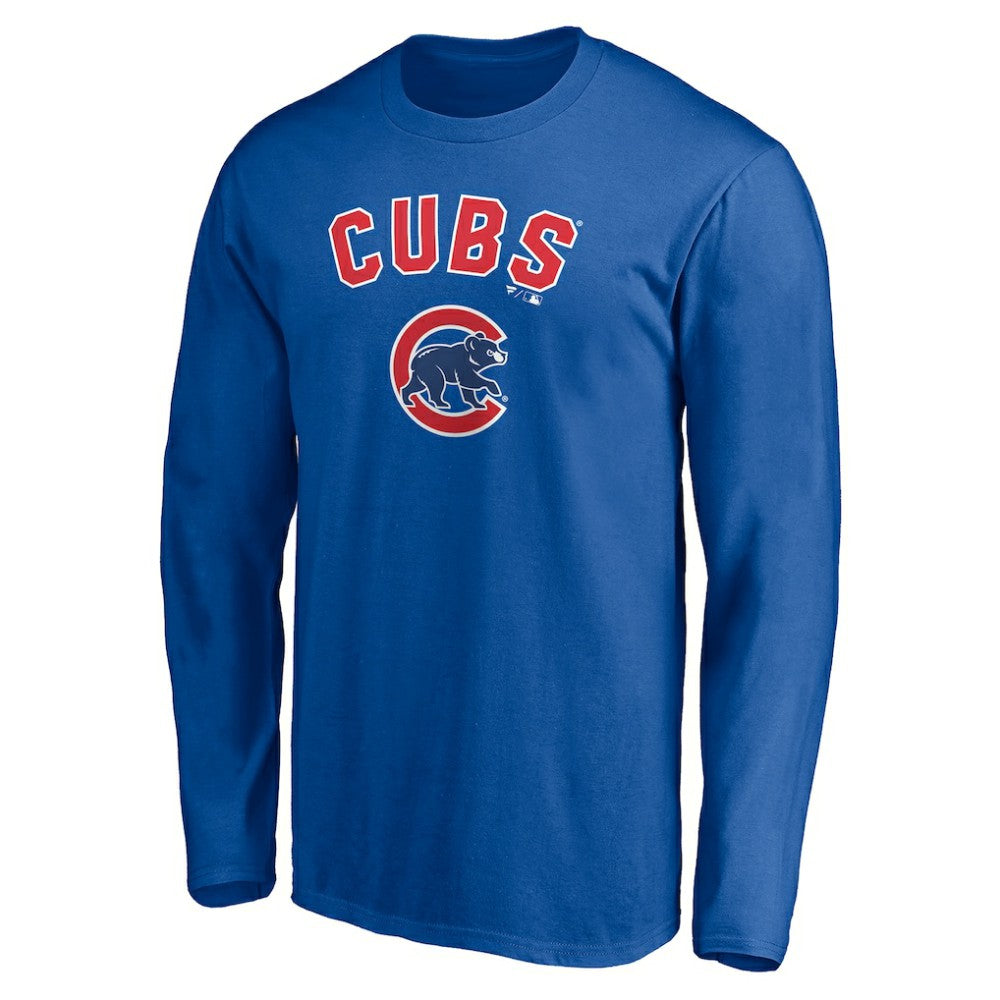 Chicago Cubs Personalized Winning Streak Name & Number Long Sleeve T-Shirt for sale