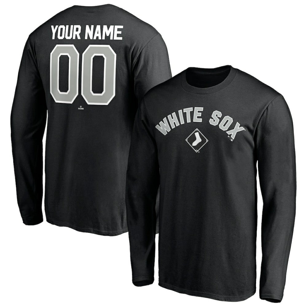Chicago White Sox Personalized Winning Streak Name & Number Long Sleeve T-Shirt for sale