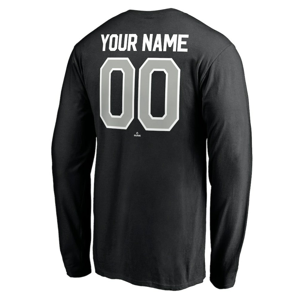 Chicago White Sox Personalized Winning Streak Name & Number Long Sleeve T-Shirt for sale
