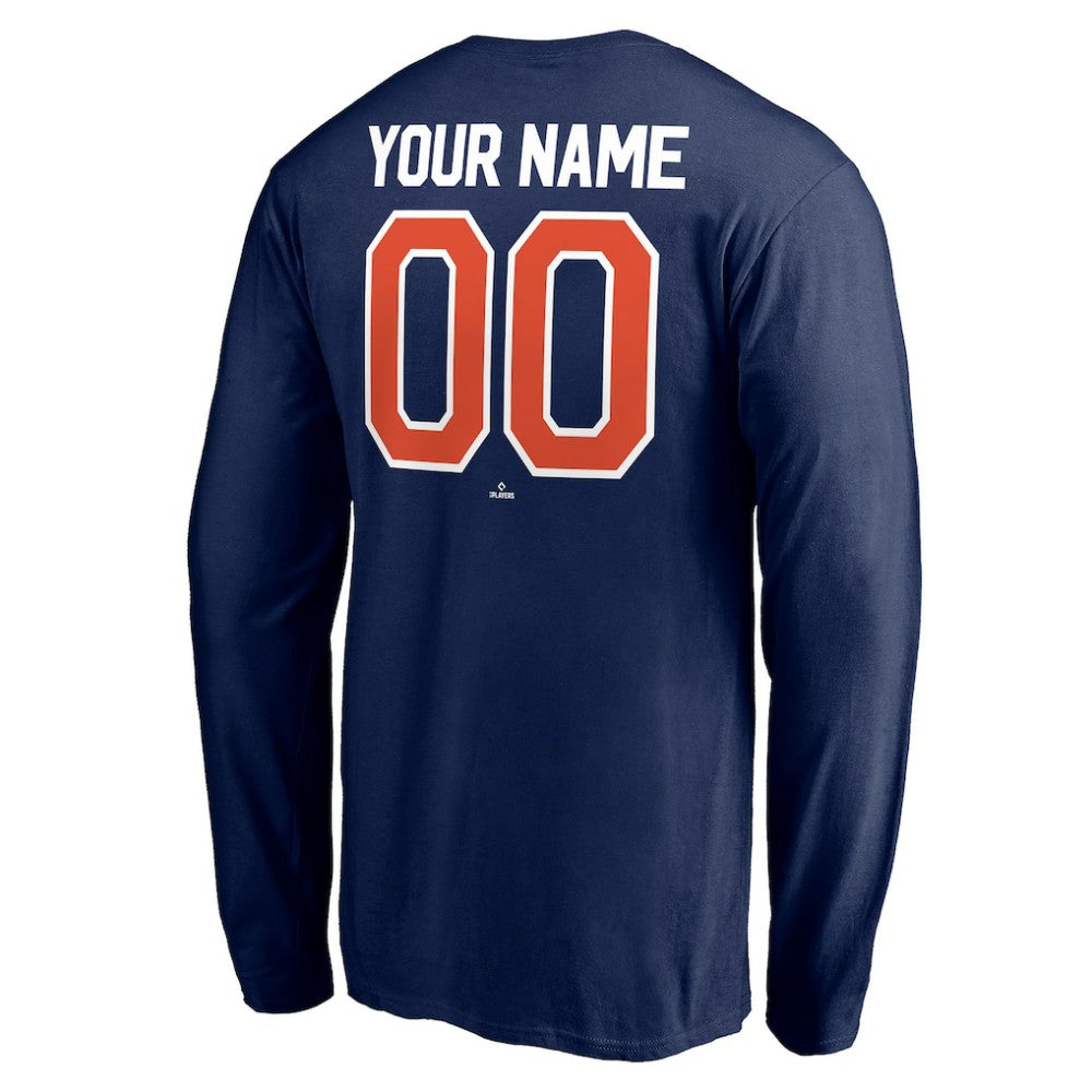 Detroit Tigers Personalized Winning Streak Name & Number Long Sleeve T-Shirt for sale
