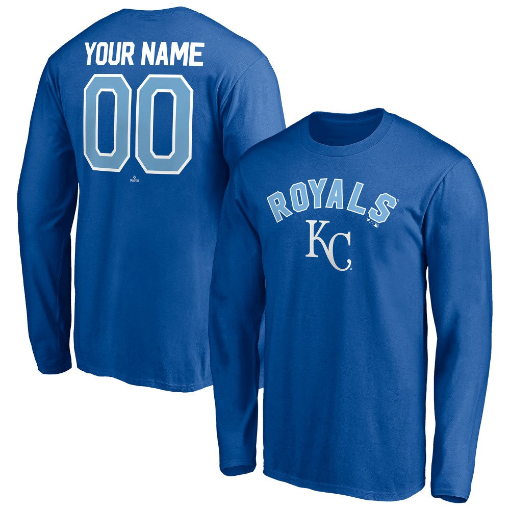 Kansas City Royals Personalized Winning Streak Name & Number Long Sleeve T-Shirt Near Me