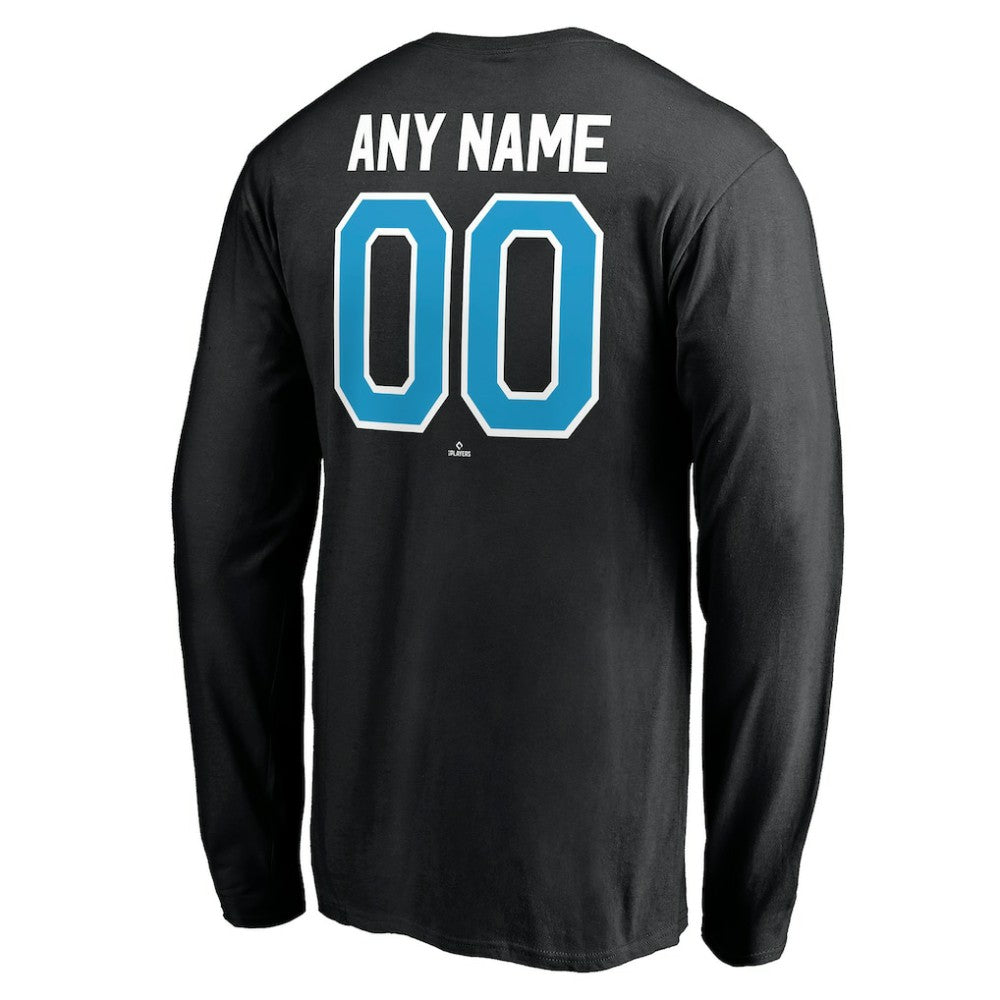 Miami Marlins Personalized Winning Streak Name & Number Long Sleeve T-Shirt Near Me