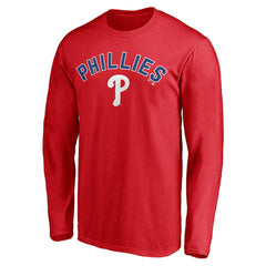 Philadelphia Phillies Personalized Winning Streak Name & Number Long Sleeve T-Shirt Outlet