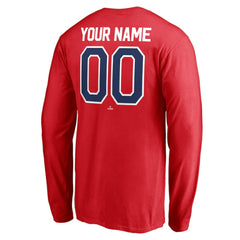 Philadelphia Phillies Personalized Winning Streak Name & Number Long Sleeve T-Shirt Outlet