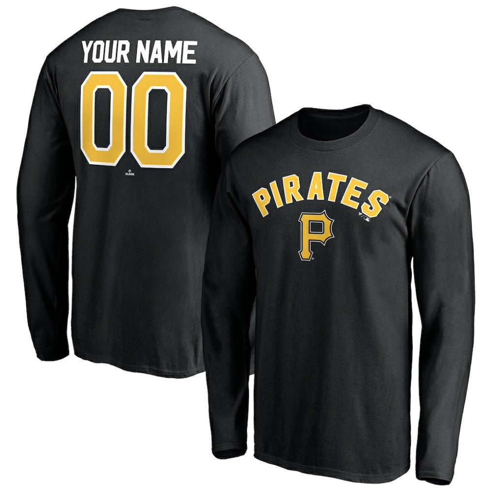 Pittsburgh Pirates Personalized Winning Streak Name & Number Long Sleeve T-Shirt Online