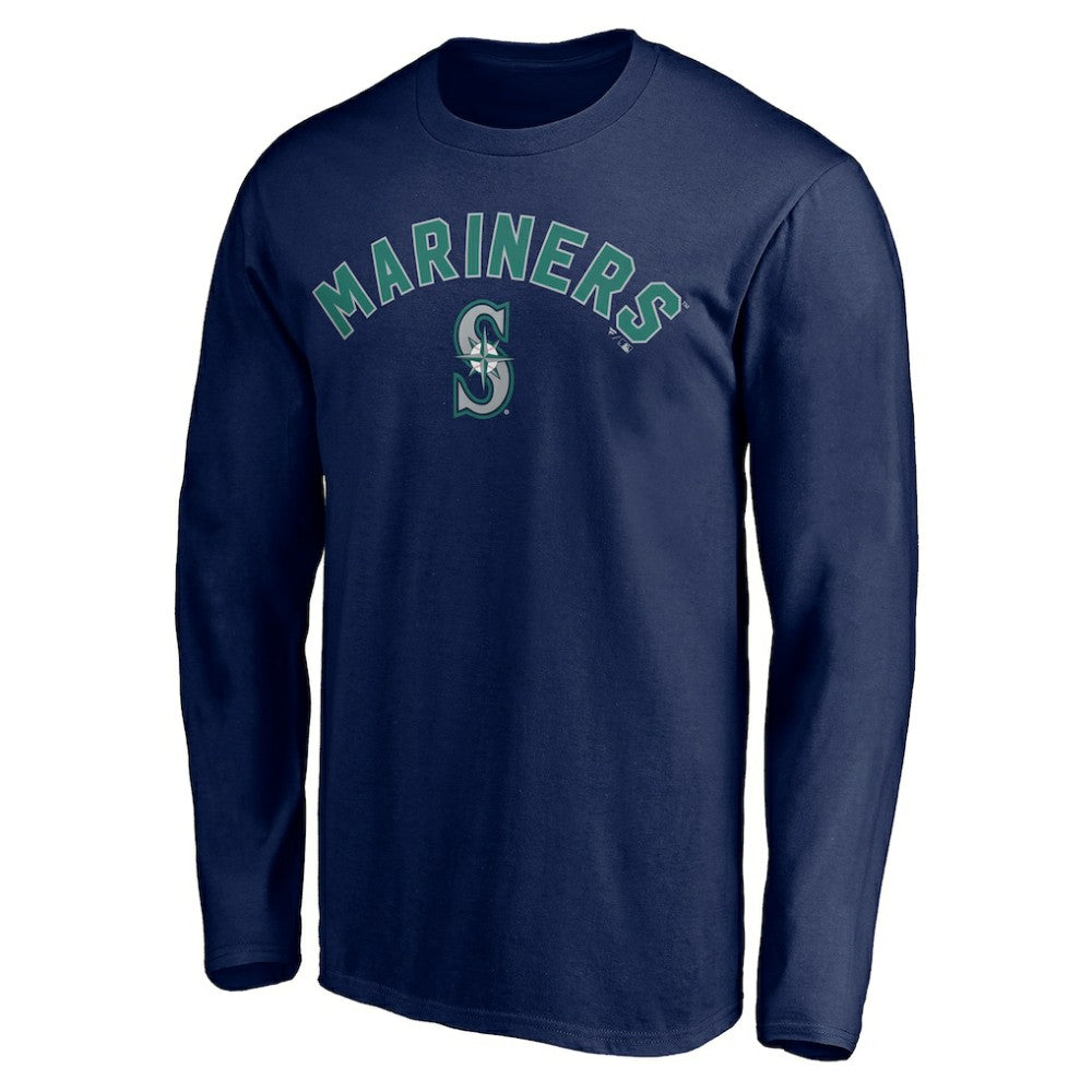 Seattle Mariners Personalized Winning Streak Name & Number Long Sleeve T-Shirt for sale