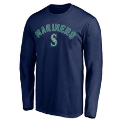Seattle Mariners Personalized Winning Streak Name & Number Long Sleeve T-Shirt for sale