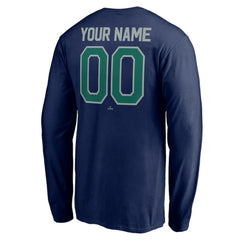 Seattle Mariners Personalized Winning Streak Name & Number Long Sleeve T-Shirt for sale