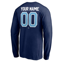 Tampa Bay Rays Personalized Winning Streak Name & Number Long Sleeve T-Shirt Sale