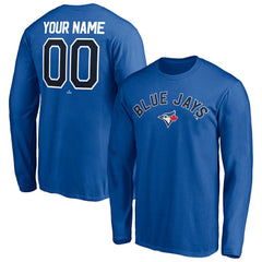 Toronto Blue Jays Personalized Winning Streak Name & Number Long Sleeve T-Shirt Sale