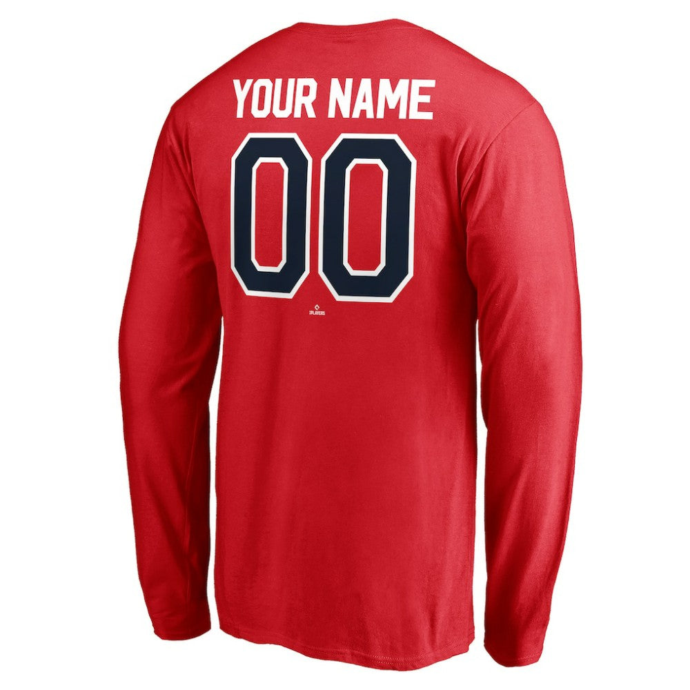 Washington Nationals Personalized Winning Streak Name & Number Long Sleeve T-Shirt Sale