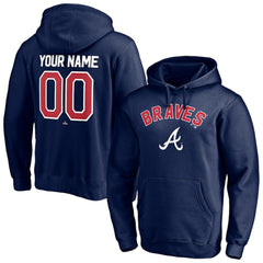 Atlanta Braves Personalized Winning Streak Name & Number Pullover Hoodie Discount