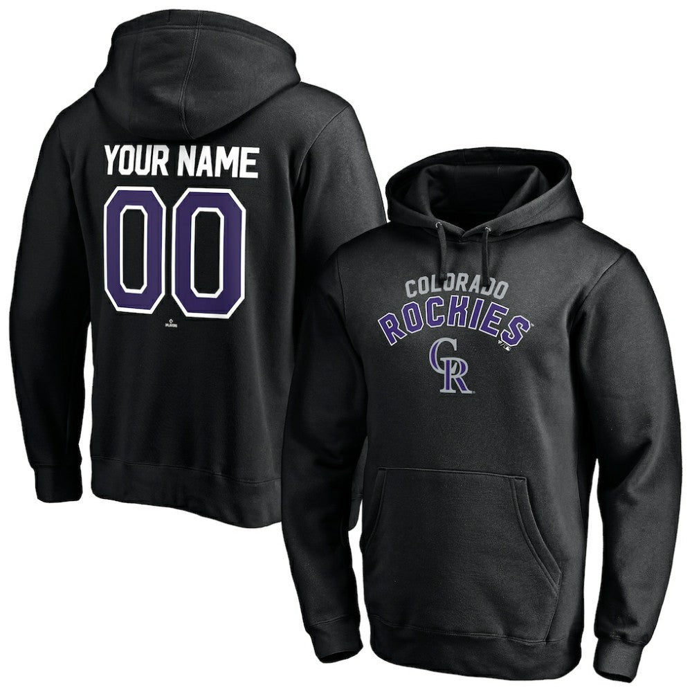 Colorado Rockies Personalized Winning Streak Name & Number Pullover Hoodie for sale