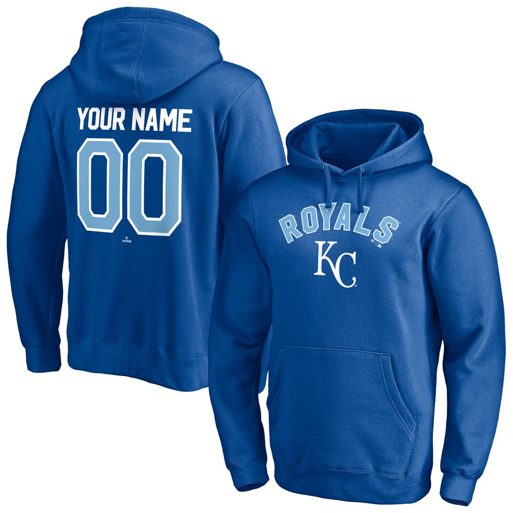 Kansas City Royals Personalized Winning Streak Name & Number Pullover Hoodie Discount