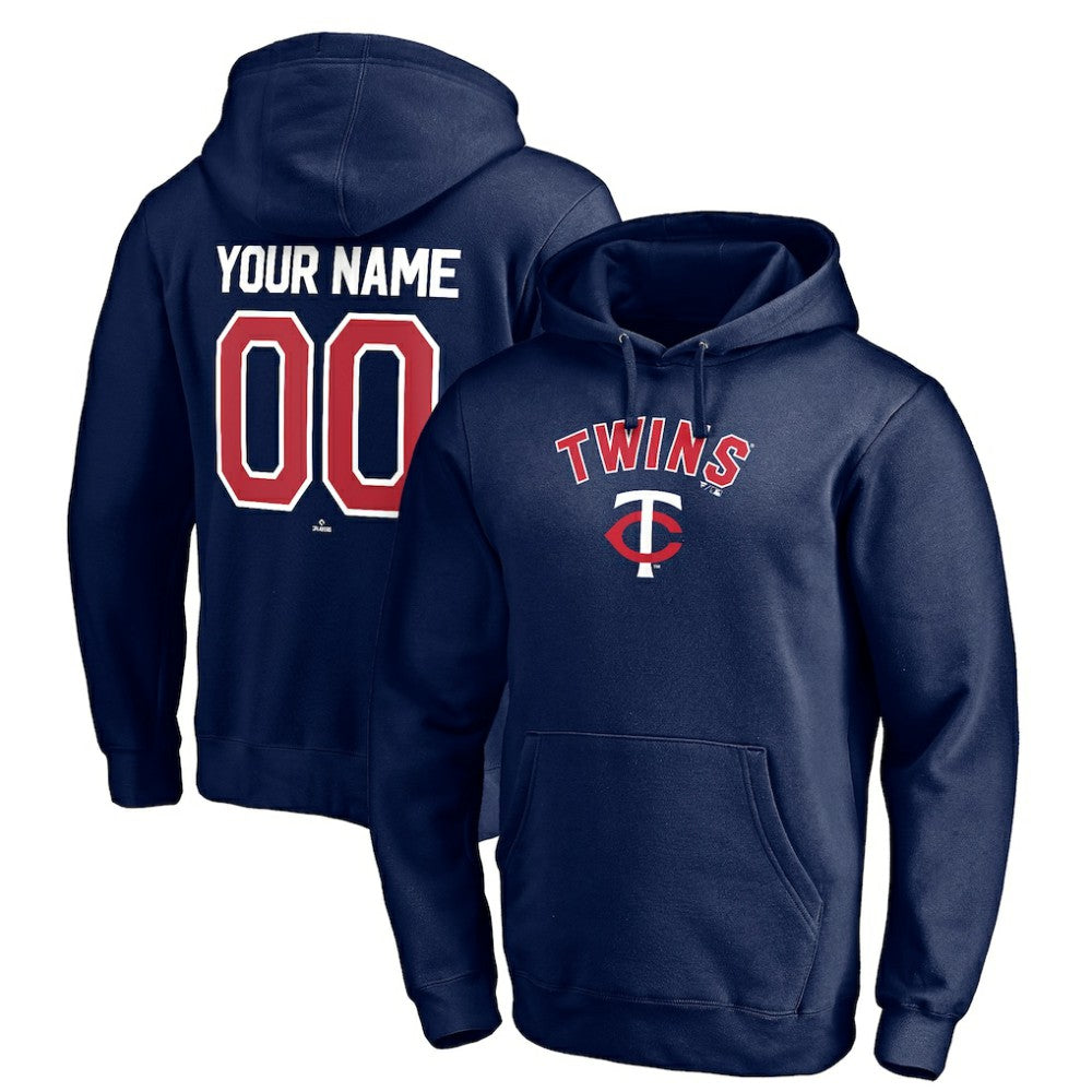 Minnesota Twins Personalized Winning Streak Name & Number Pullover Hoodie Discount