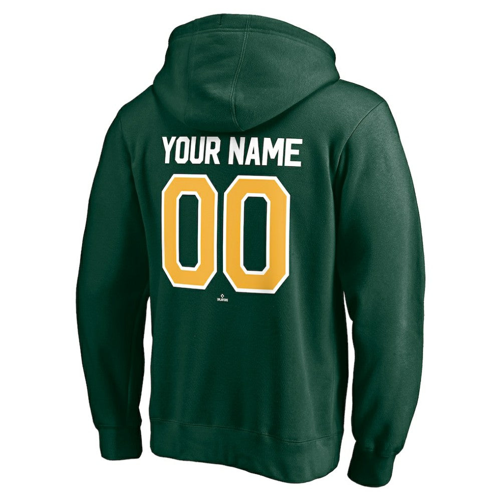 Athletics Personalized Winning Streak Name & Number Pullover Hoodie Near Me