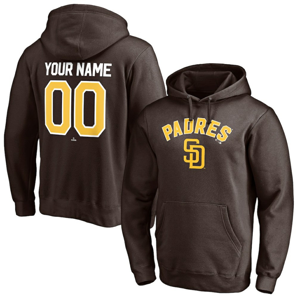 San Diego Padres Personalized Winning Streak Name & Number Pullover Hoodie Discount