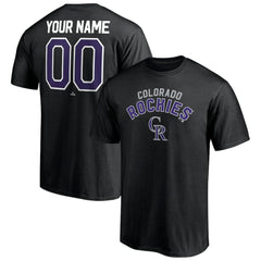 Colorado Rockies Personalized Team Winning Streak Name & Number T-Shirt Outlet