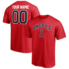 Los Angeles Angels Personalized Team Winning Streak Name & Number T-Shirt Outlet