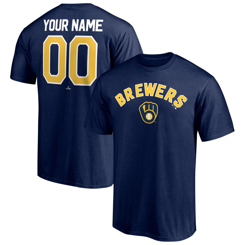 Milwaukee Brewers Personalized Team Winning Streak Name & Number T-Shirt Online