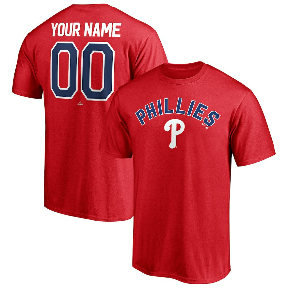 Philadelphia Phillies Personalized Team Winning Streak Name & Number T-Shirt Online