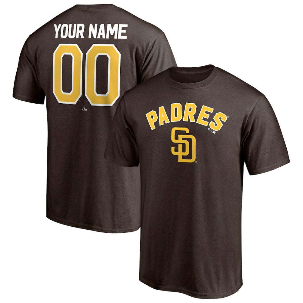 San Diego Padres Personalized Team Winning Streak Name & Number T-Shirt Discount