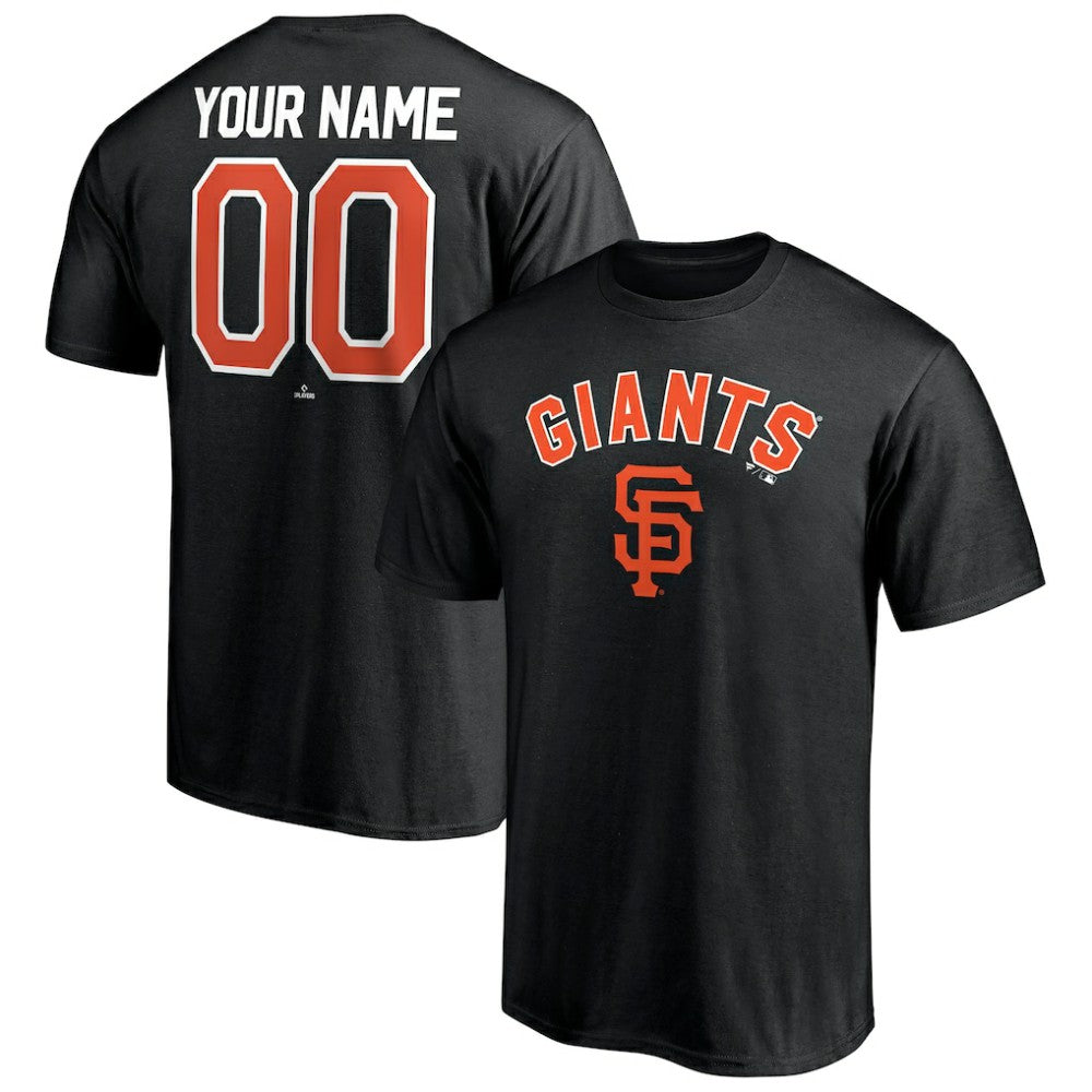 San Francisco Giants Personalized Team Winning Streak Name & Number T-Shirt Outlet